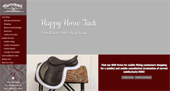 Desktop Screenshot of happyhorsetack.com